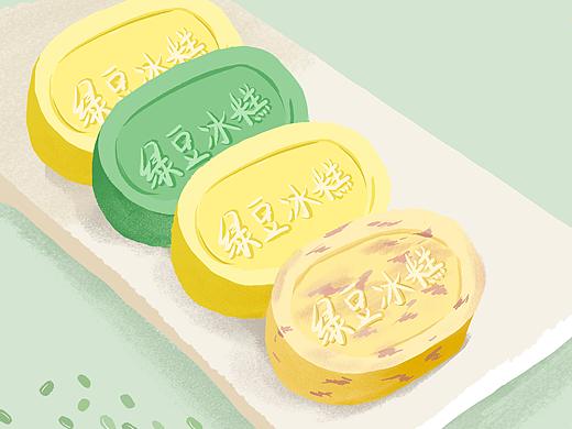 绿豆冰糕