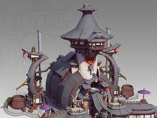 单体建筑练习