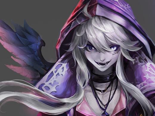 法刺-暗鸦（人设）（个人主页-ZNDg5MDIyMDg=） - 概念设定 - 站酷设计师阿肝啊原创素材 - 站酷ZCOOL