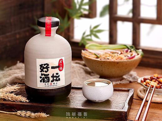 美食摄影 | 一坛好酒 & 桃胶皂角雪燕