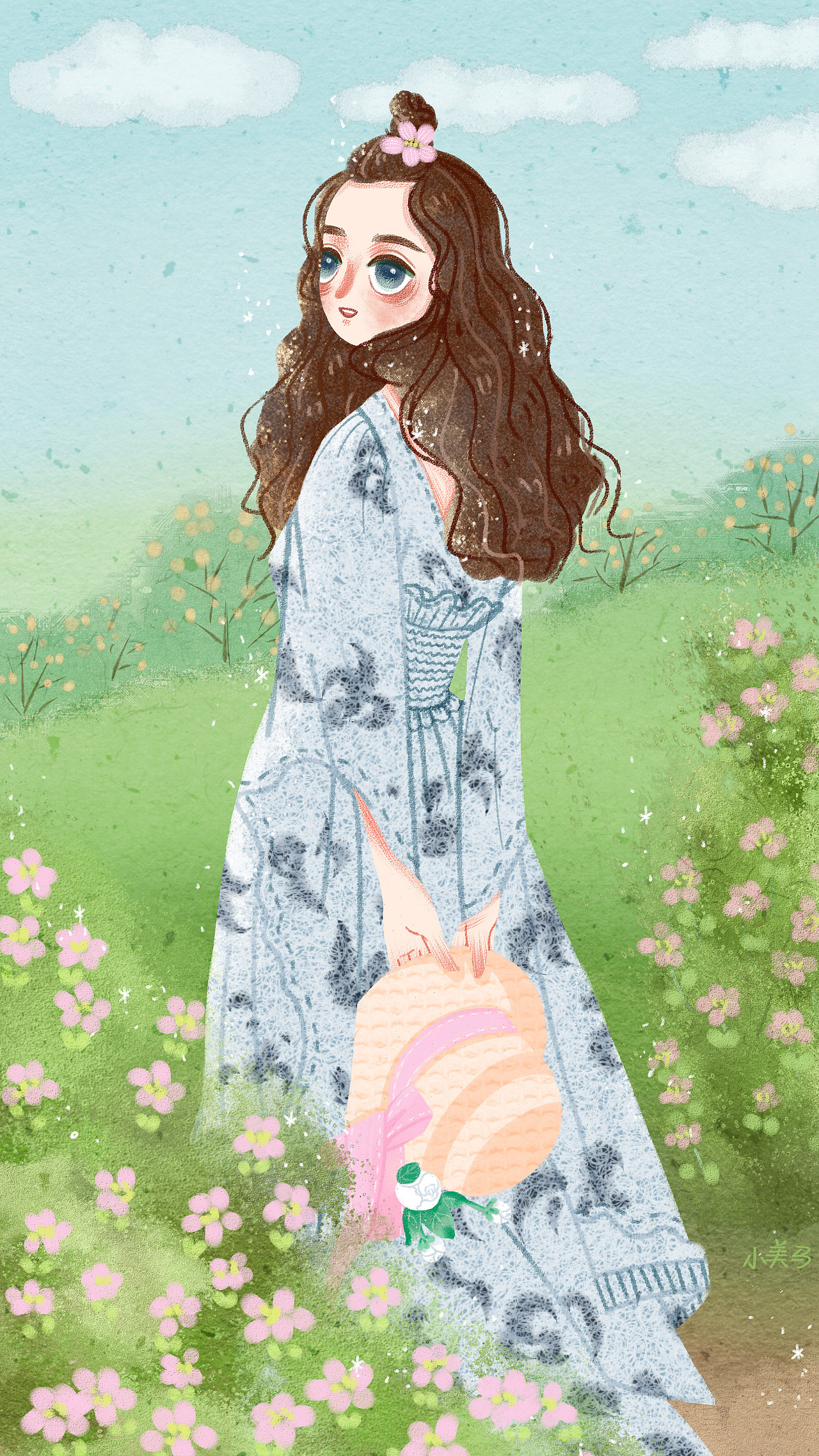 《花间回眸》——小美马日志