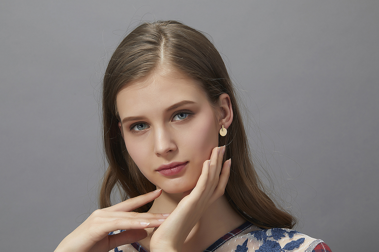 商业珠宝模特人像