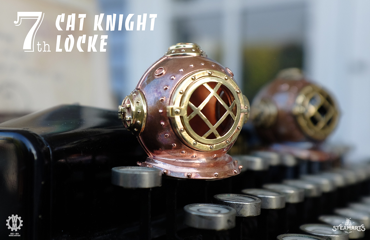 蒸汽工厂SteamArts七周年限定Q版猫骑士洛克