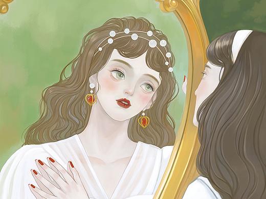镜中女孩