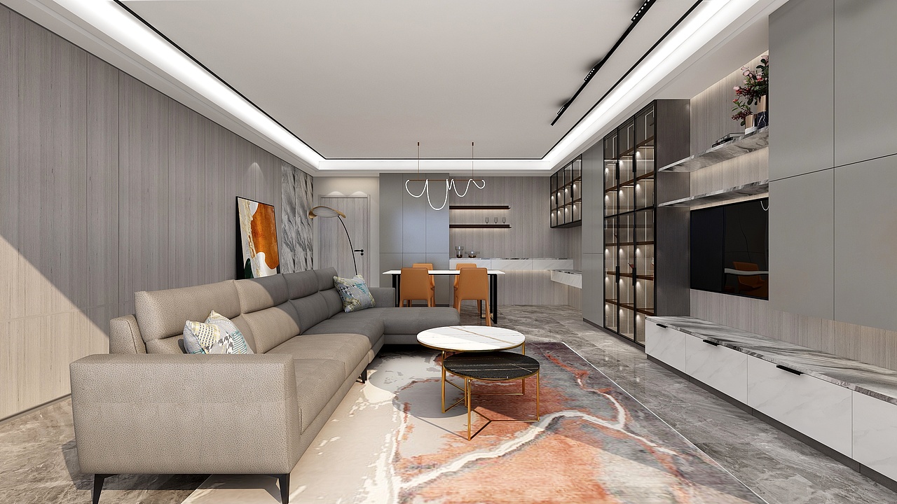 伊念全屋参赛设计稿（图ZMjU0MzM2NzI0） - 家装设计 - 站酷设计师斯之如狂原创素材 - 站酷ZCOOL