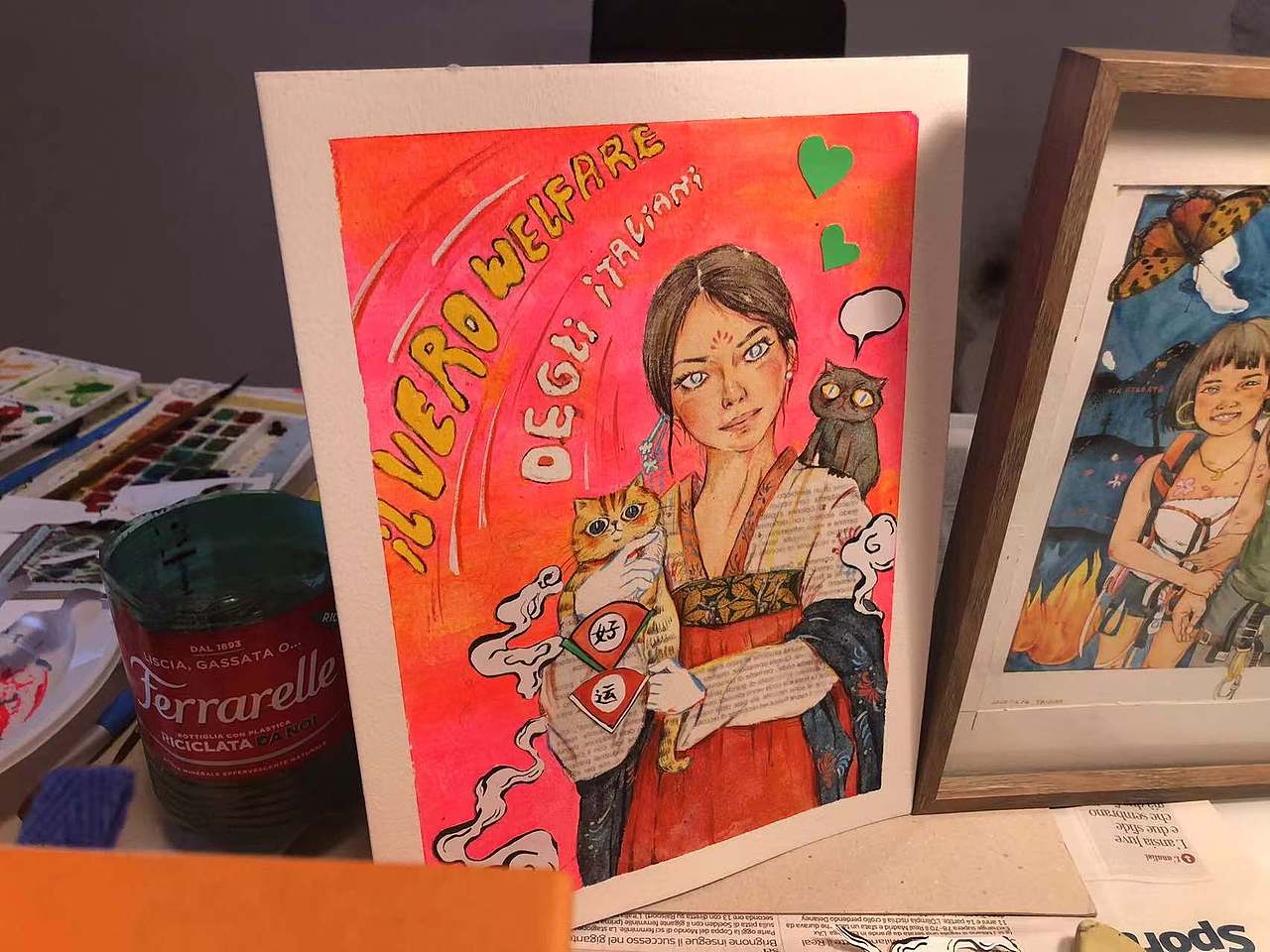 走哪儿画哪儿系列（图ZMjkzMDQ4NjQw） - 商业插画 - 站酷设计师大蝉Ami原创素材 - 站酷ZCOOL