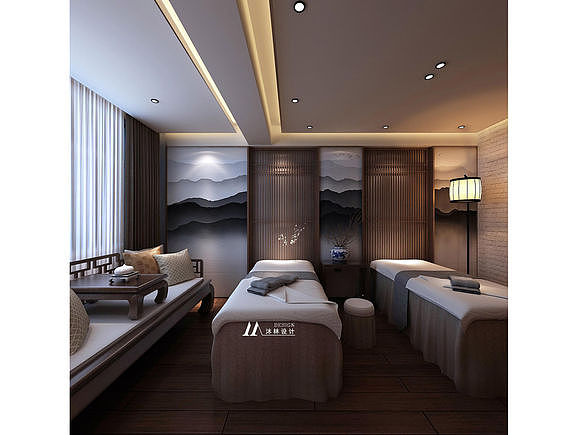 私人养生会所设计艾灸馆设计茶室设计太原沐林设计