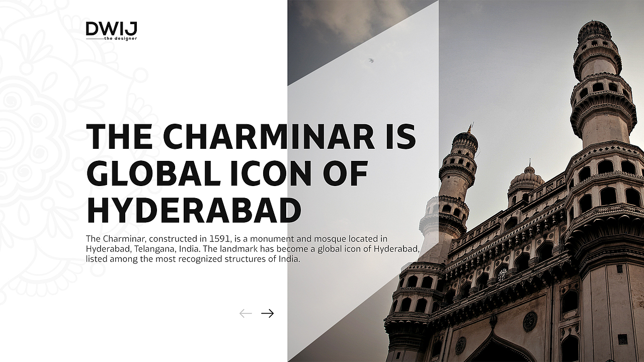 The Global Icon Of Hyderabad-CHARMINAR