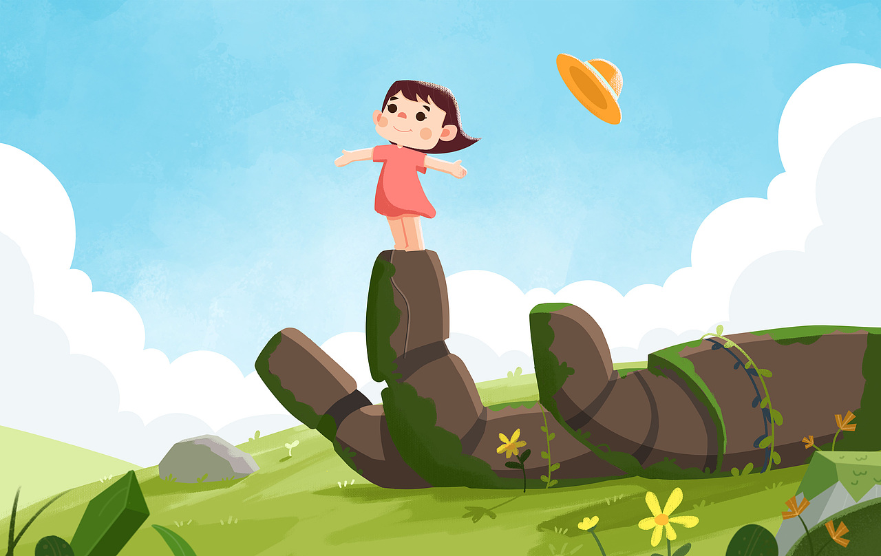 一组摸鱼（图ZMjMwMDIwNjIw） - 儿童插画 - 站酷设计师星期天不上发条原创素材 - 站酷ZCOOL