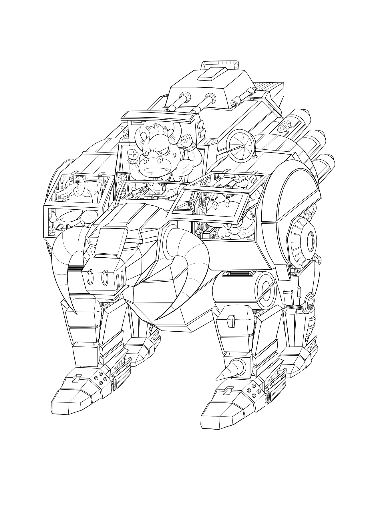 十二生肖战队之——牛气冲天特种部队