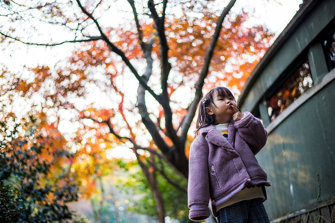 和女儿在一起玩耍永远那么开心