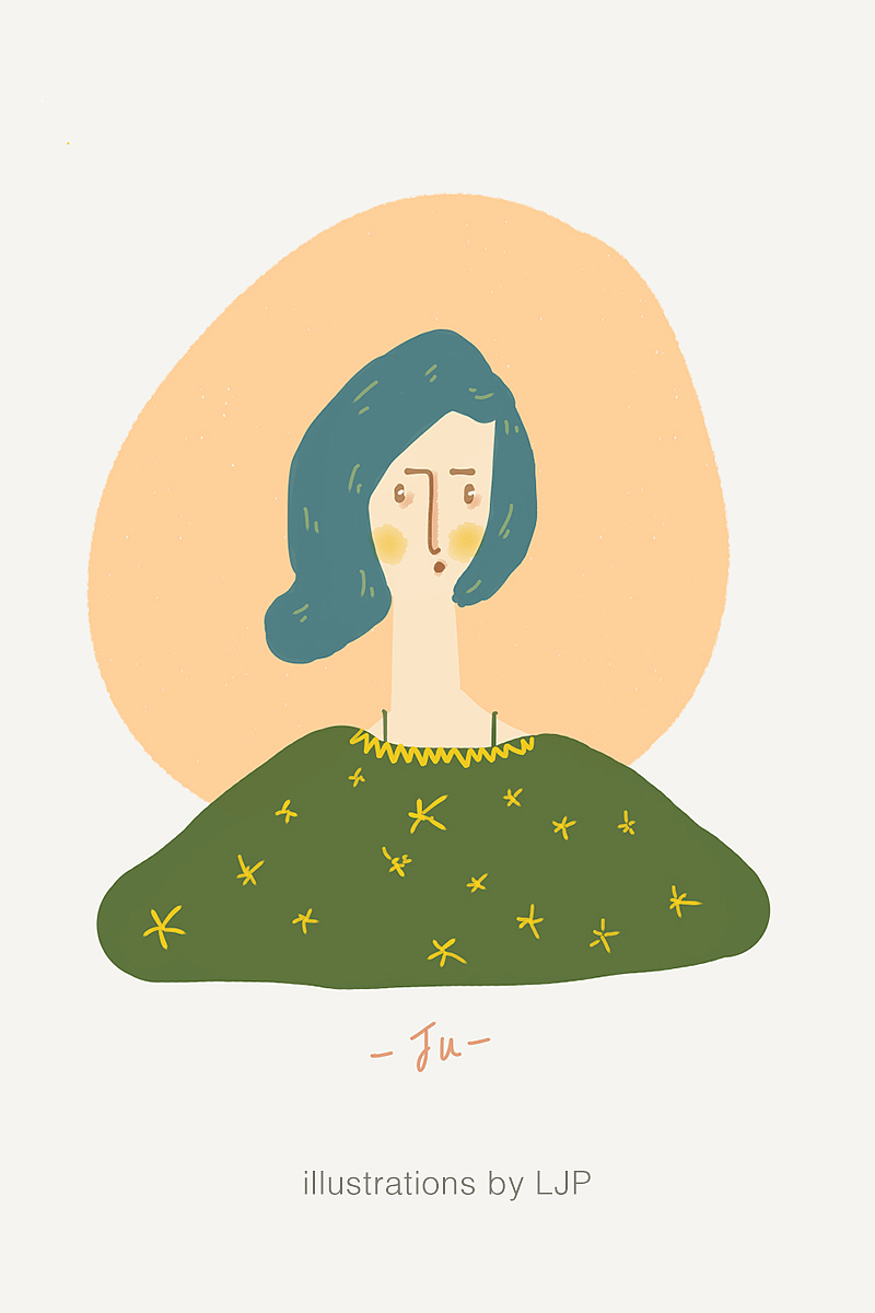 我的100个原创头像插画打卡App绘 ---先放50个头像插画（图ZMTQ5NzU2Njky） - 创作习作 - 站酷设计师jp无糖小花原创素材 - 站酷ZCOOL