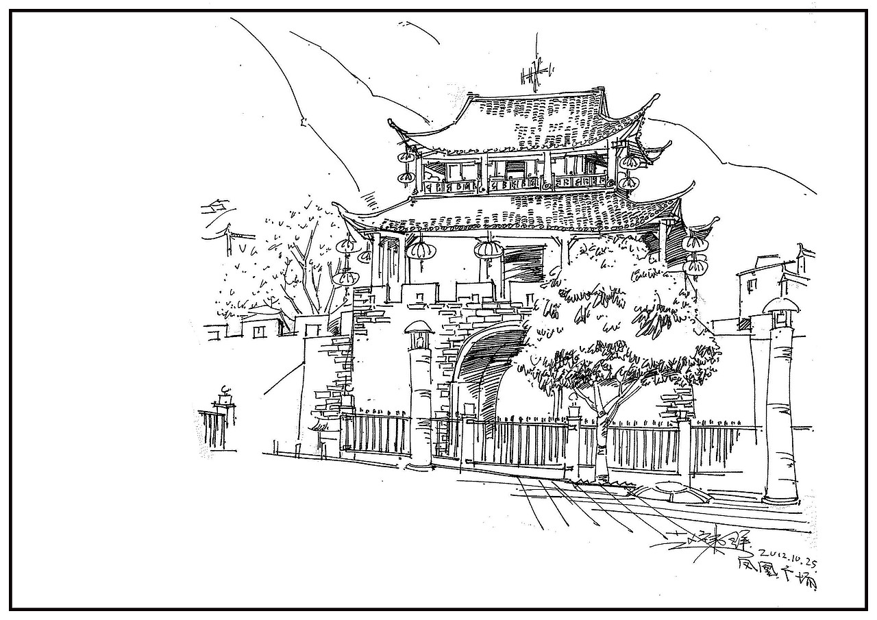 关于凤凰古城的记忆