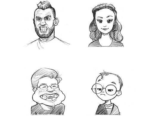 手绘习作（个人主页-ZMjY0ODI0NDA=） - 艺术插画 - 站酷设计师萬宝原创素材 - 站酷ZCOOL