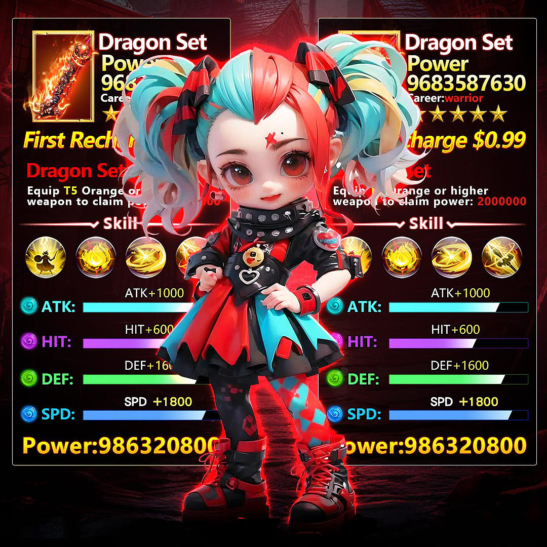 AI高模q版角色设计