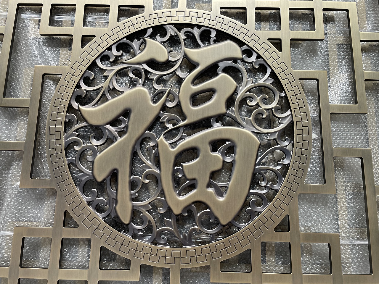 铝板雕刻屏风 新中式铝板雕刻屏风