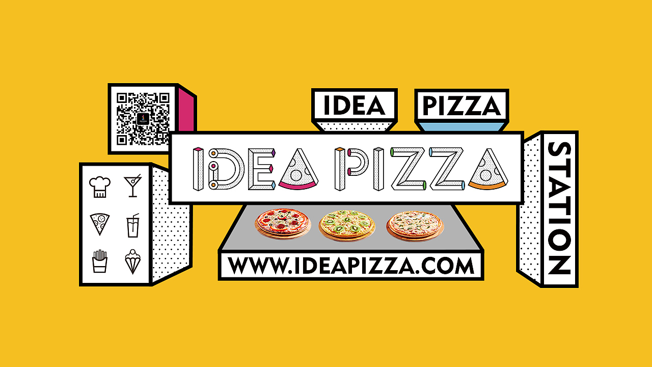 《Idea Pizza一点披萨》部分品牌设计(二)