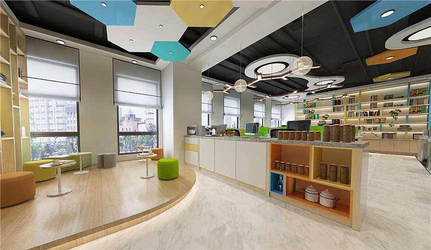 合肥现代风格办公室设计效果