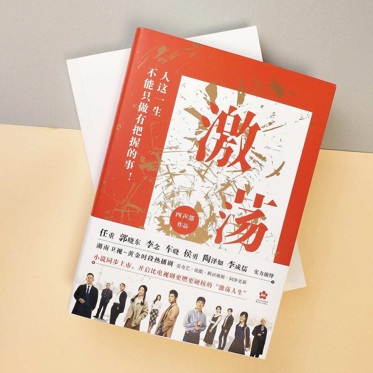 书籍装帧——《激荡》（图ZMTc4MDQyODMy） - 书籍/画册 - 站酷设计师八月松子原创素材 - 站酷ZCOOL