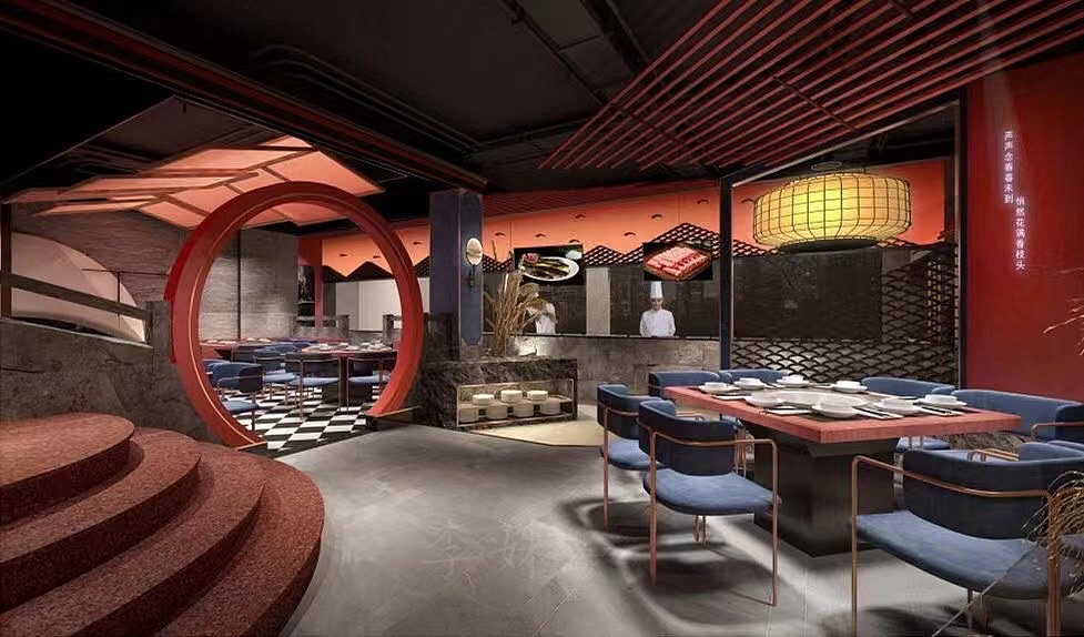 工装烧烤店——生活除了诗和远方,还有烧烤和啤酒