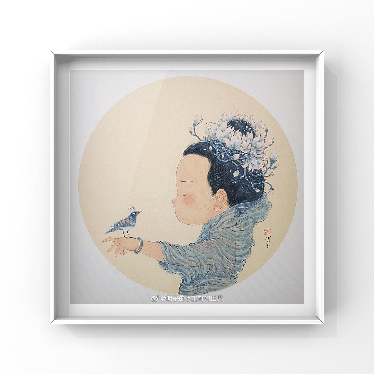 明子的水墨奇幻世界——《风信子系列》2,海量慎点。(图ZMjc3NTQzMzEy) - 绘画 - 站酷设计师明子水墨奇幻世界原创素材 - 站酷ZCOOL