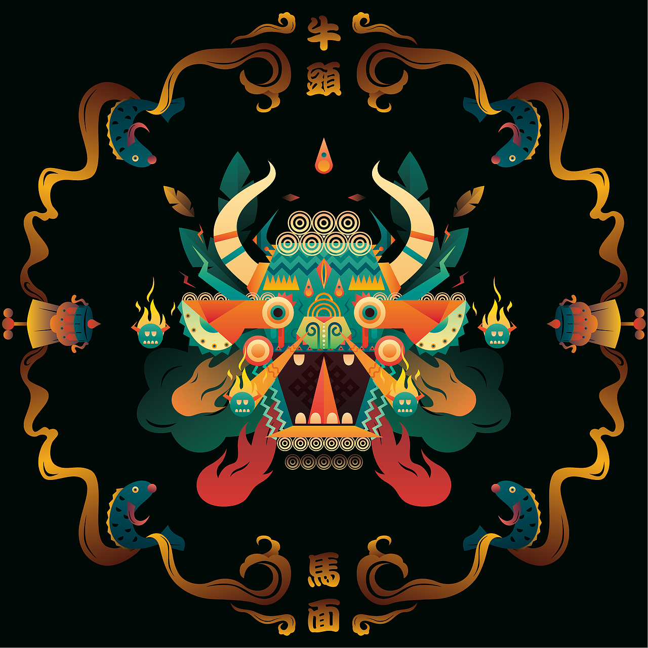 布达拉宫 X SIA《藏生相》(图ZMjgxNzE2MzIw) - 商业插画 - 站酷设计师一米九插画原创素材 - 站酷ZCOOL