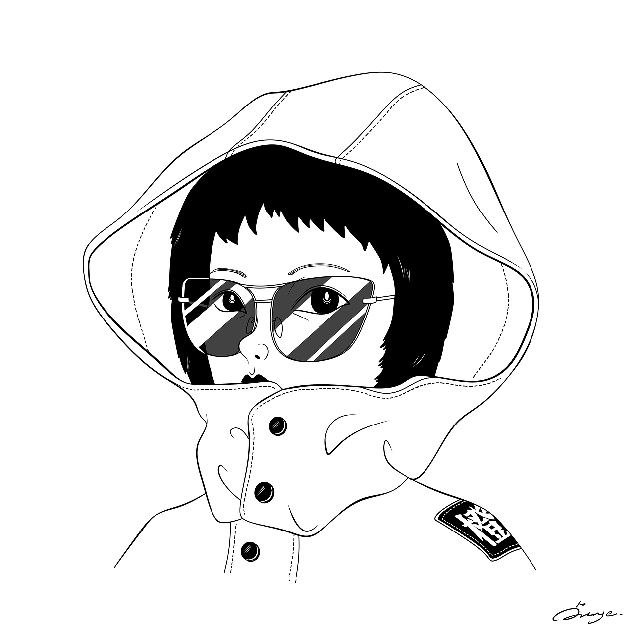 百人插画肖像计划（图ZMjM3MTI2Nzg0） - 创作习作 - 站酷设计师拖延橙子原创素材 - 站酷ZCOOL