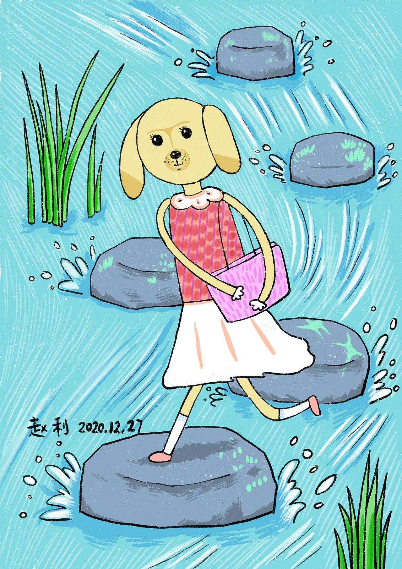 2021年第一季度繪畫(huà)總結(jié)（圖ZMjQ5OTY3OTI4） - 兒童插畫(huà) - 站酷設(shè)計(jì)師狗的事原創(chuàng)素材 - 站酷ZCOOL