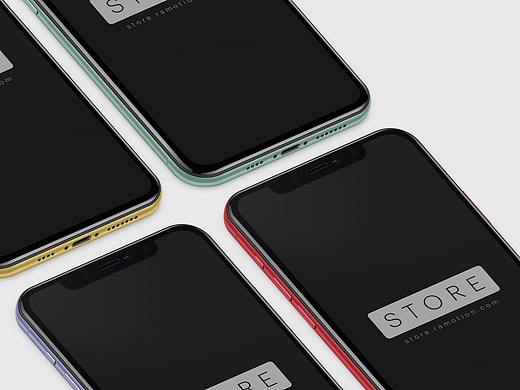 免费的iPhone 11 Pro视觉稿集[PSD，Sketch格式]