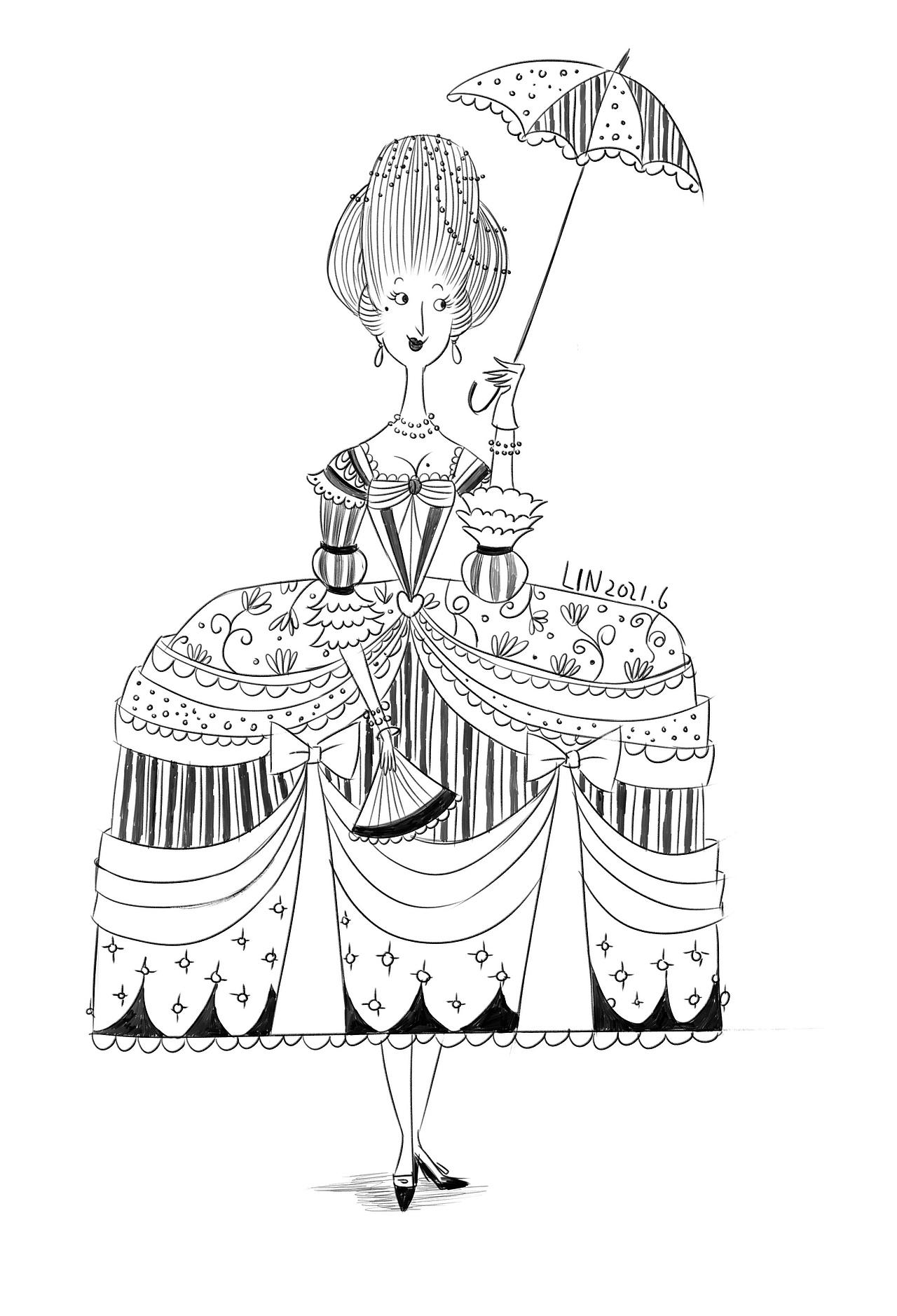 儿童插画速写（图ZMjYwNzY2Nzky） - 儿童插画 - 站酷设计师琳琳酱biu原创素材 - 站酷ZCOOL