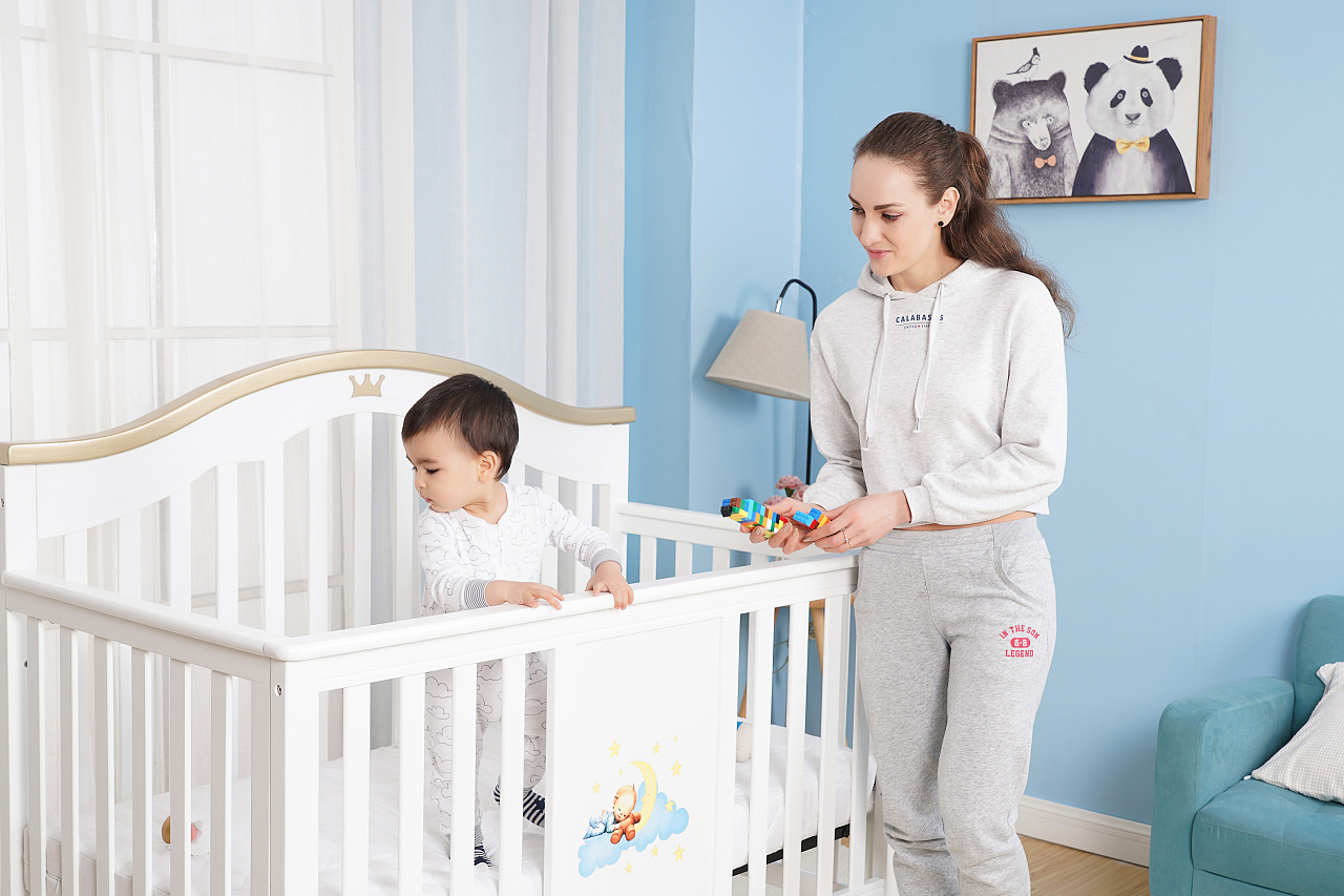 婴儿床母婴游戏画面|摄影|产品摄影|合肥淘宝电商摄影 - 原创作品