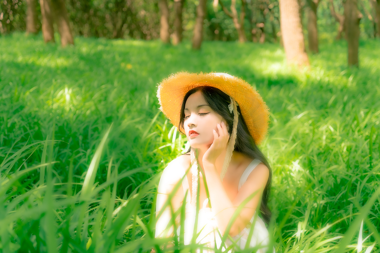 森系柔光梦幻少女
