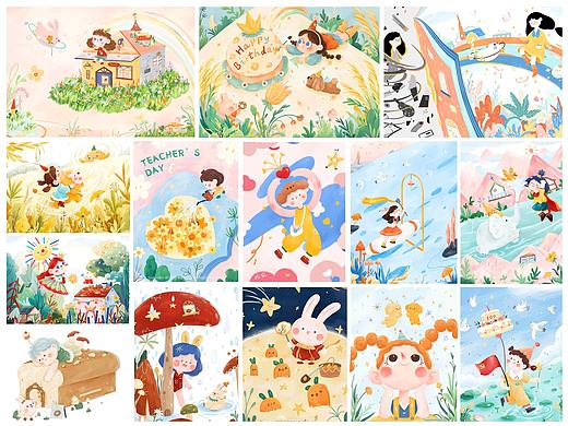 一些儿童插画总结🌟