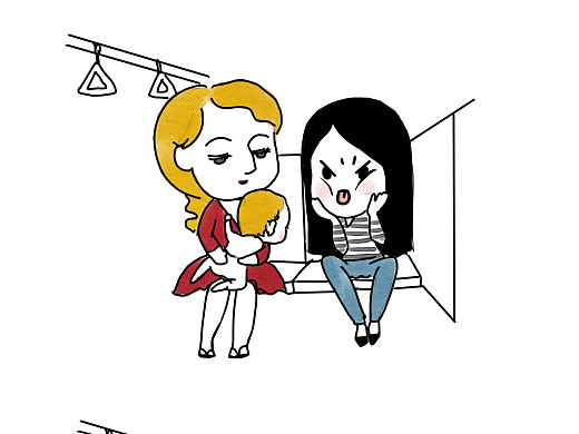 洋娃娃（个人主页-ZODc0MzM4NA==） - 单幅漫画 - 站酷设计师77Daniela原创素材 - 站酷ZCOOL