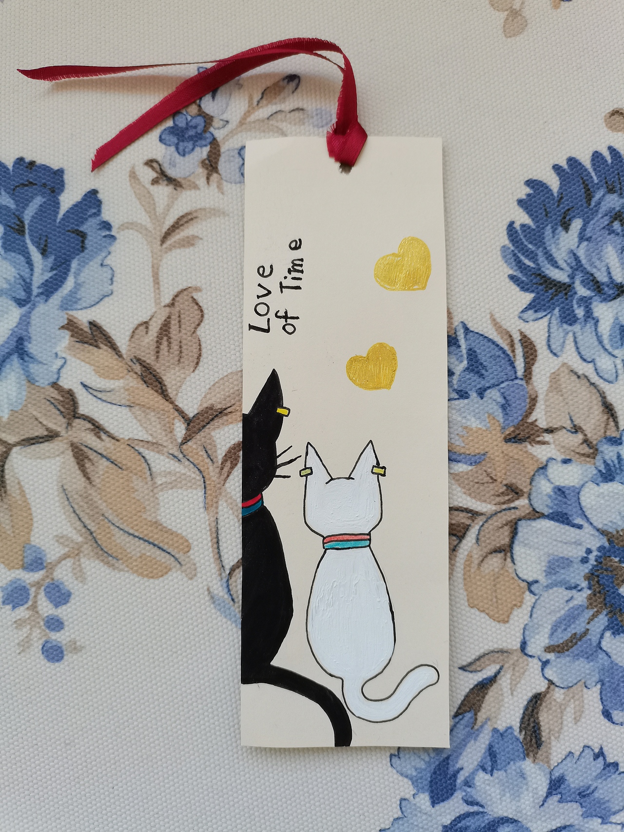 手绘书签|手工艺|工艺品设计|秋暮昕火_原创作品-站酷(zcool)