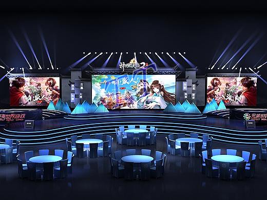 神雕侠侣舞台3D效果图