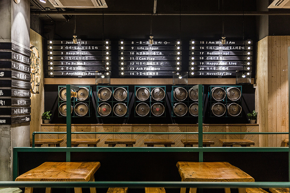 餐饮设计·木屋烧烤深圳泥岗店（图ZOTgxNTU4OTY=） - 家装设计 - 站酷设计师华空间设计原创素材 - 站酷ZCOOL