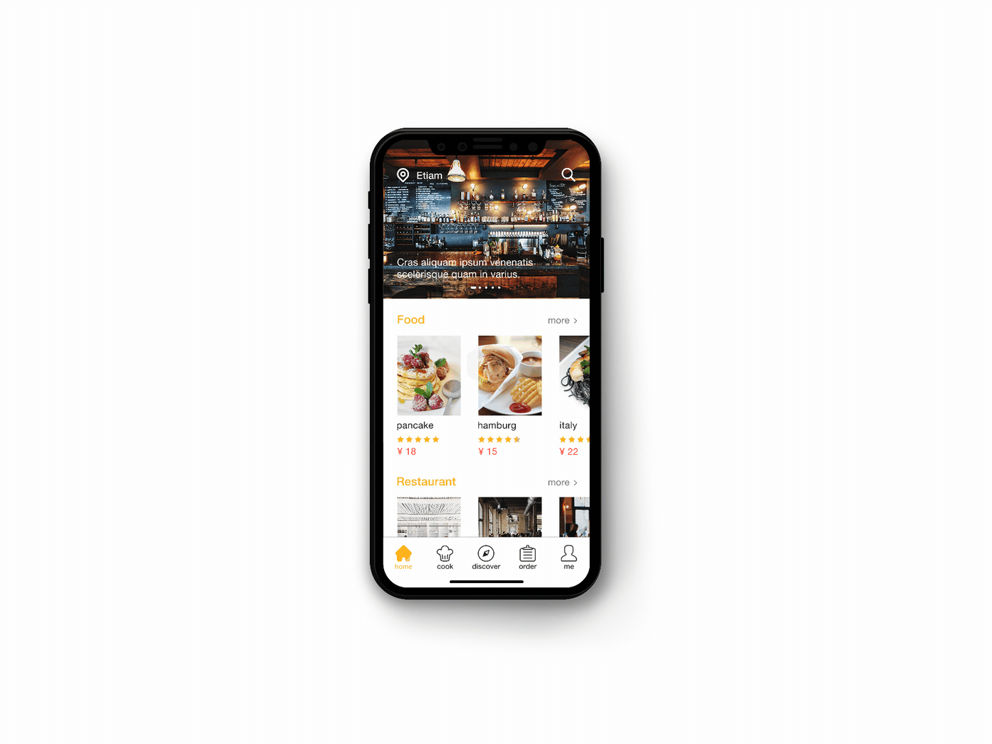 Burger（APP概念设计）（图ZMTI0NTc5NTUy） - APP界面 - 站酷设计师paperkid原创素材 - 站酷ZCOOL