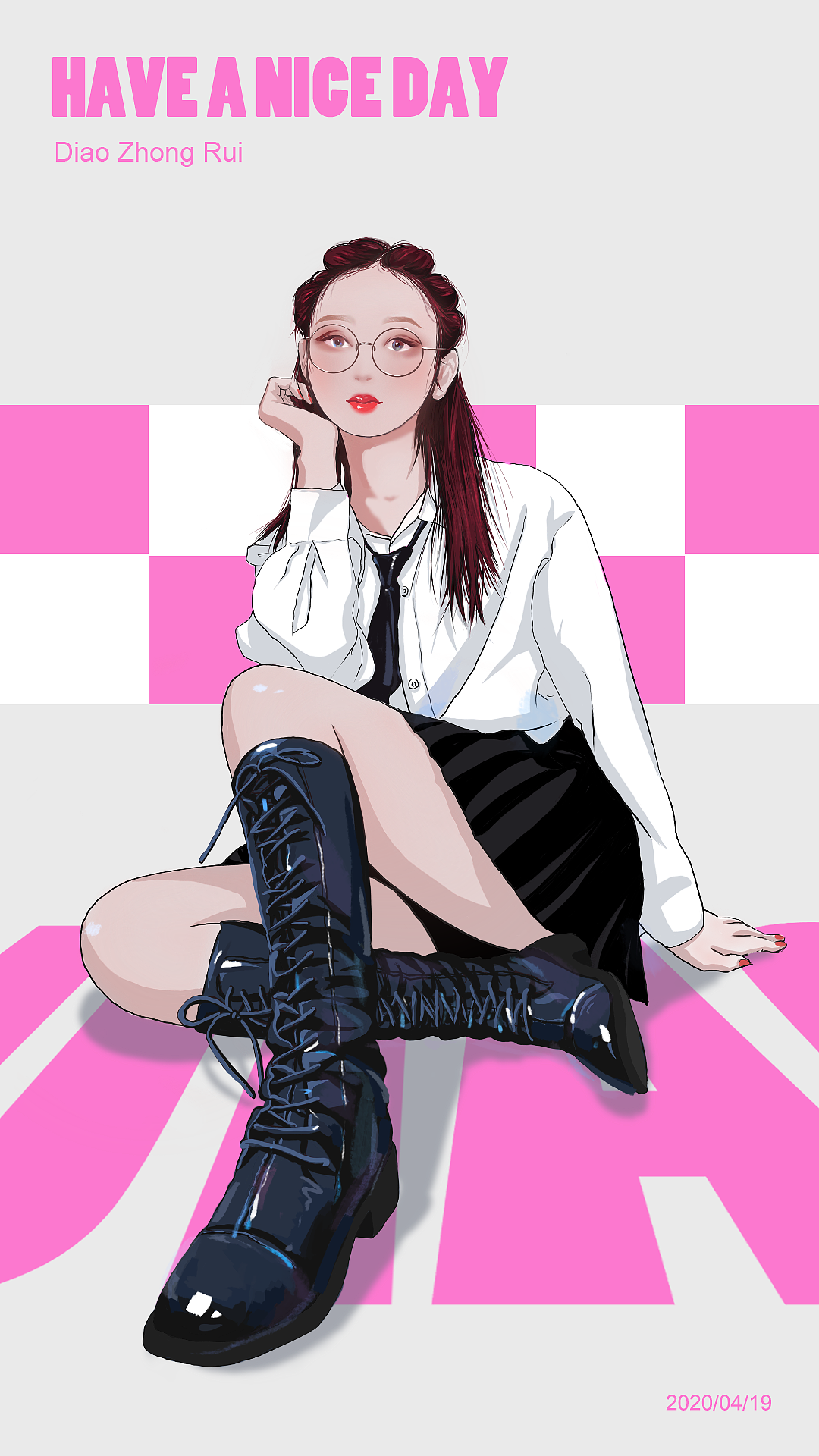 近期插画作品（图ZMjA1NTg3NDc2） - 创作习作 - 站酷设计师芮芮吖原创素材 - 站酷ZCOOL