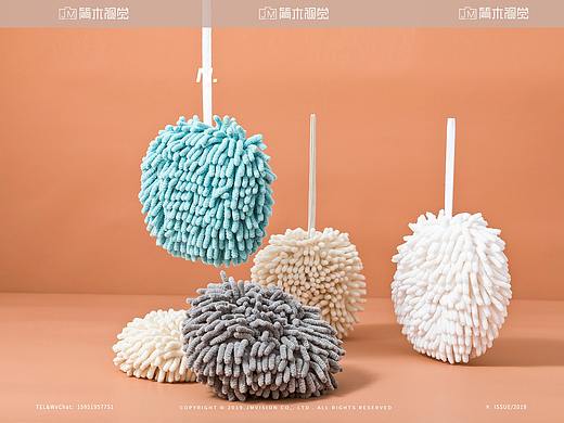 沐浴球摄影丨简木视觉 × 家居百货类擦手 产品静物拍摄