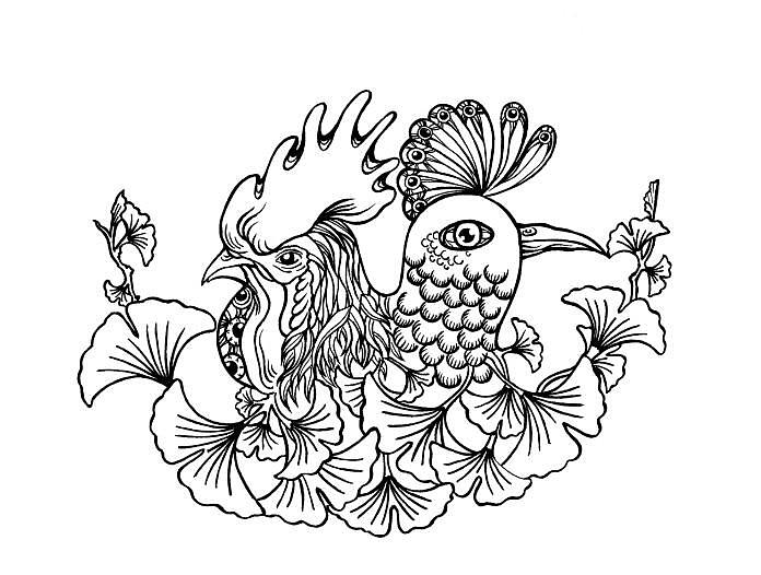 2017鸡年生肖T恤