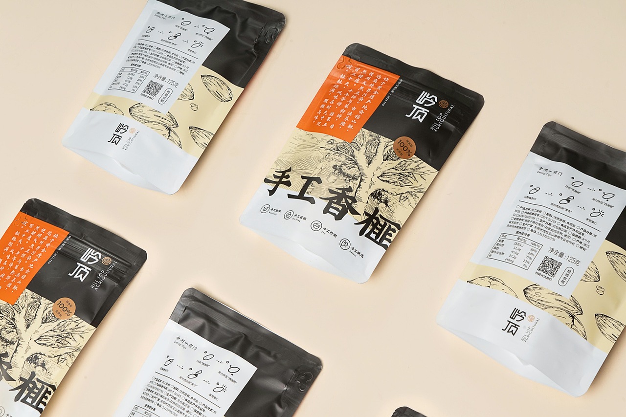 岭顶香榧 / 包装设计（图ZMjMxNzY3ODY0） - 包装 - 站酷设计师SFD银鱼设计原创素材 - 站酷ZCOOL