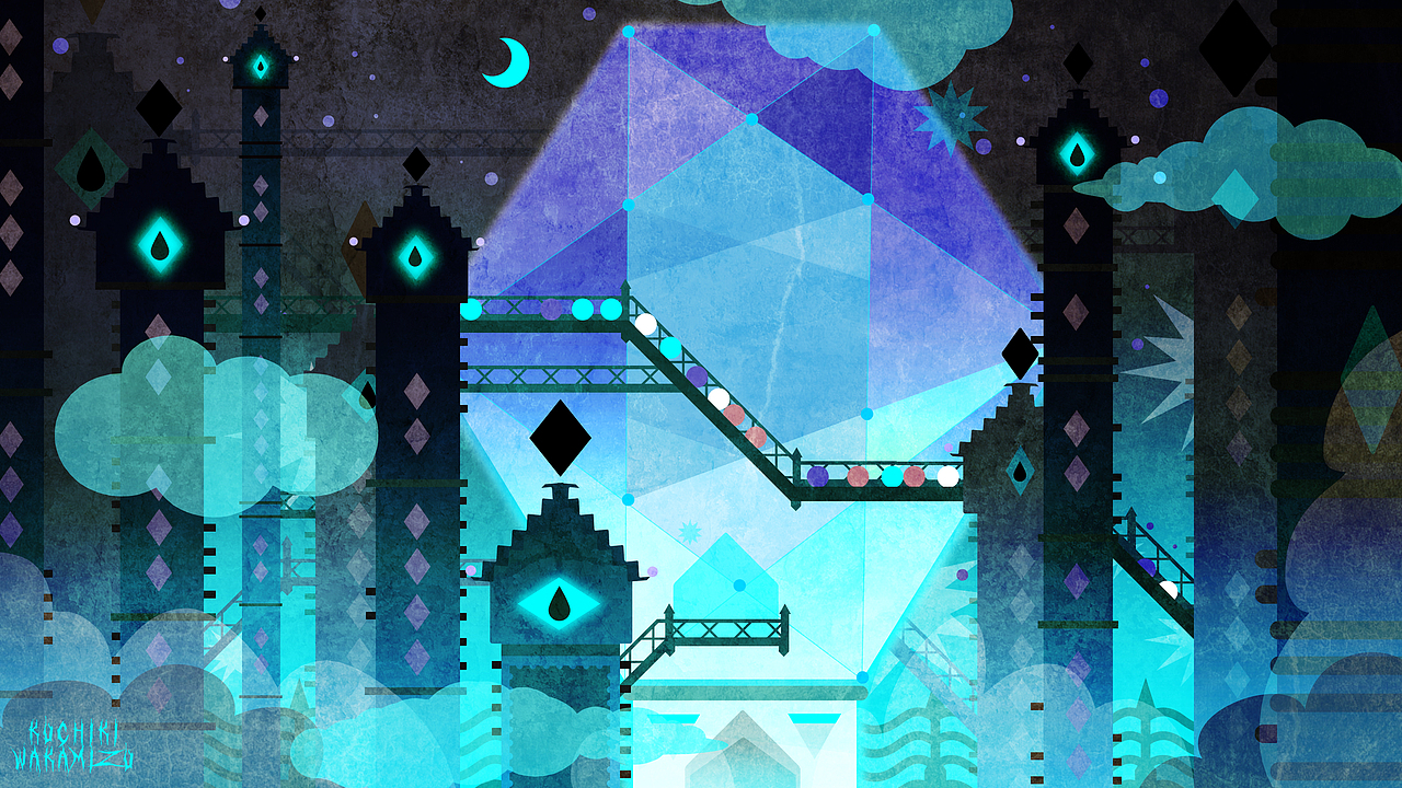 La nuit de la ville de losange（图ZMzM0NjI2MDM2） - 绘本 - 站酷设计师南LJN原创素材 - 站酷ZCOOL