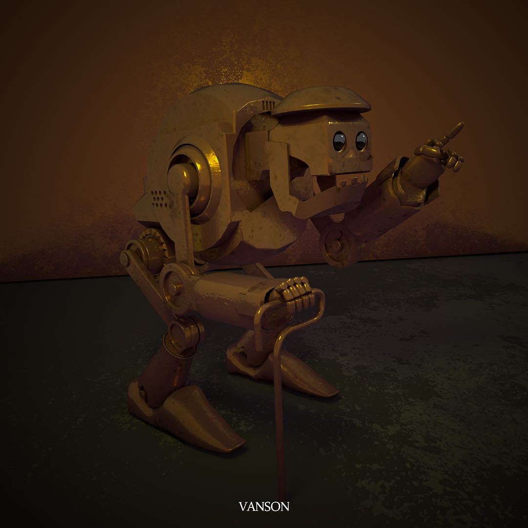 OLD ROBOT（图ZMTM1ODU4MzQ4） - 动画/影视 - 站酷设计师Vanson文泽原创素材 - 站酷ZCOOL
