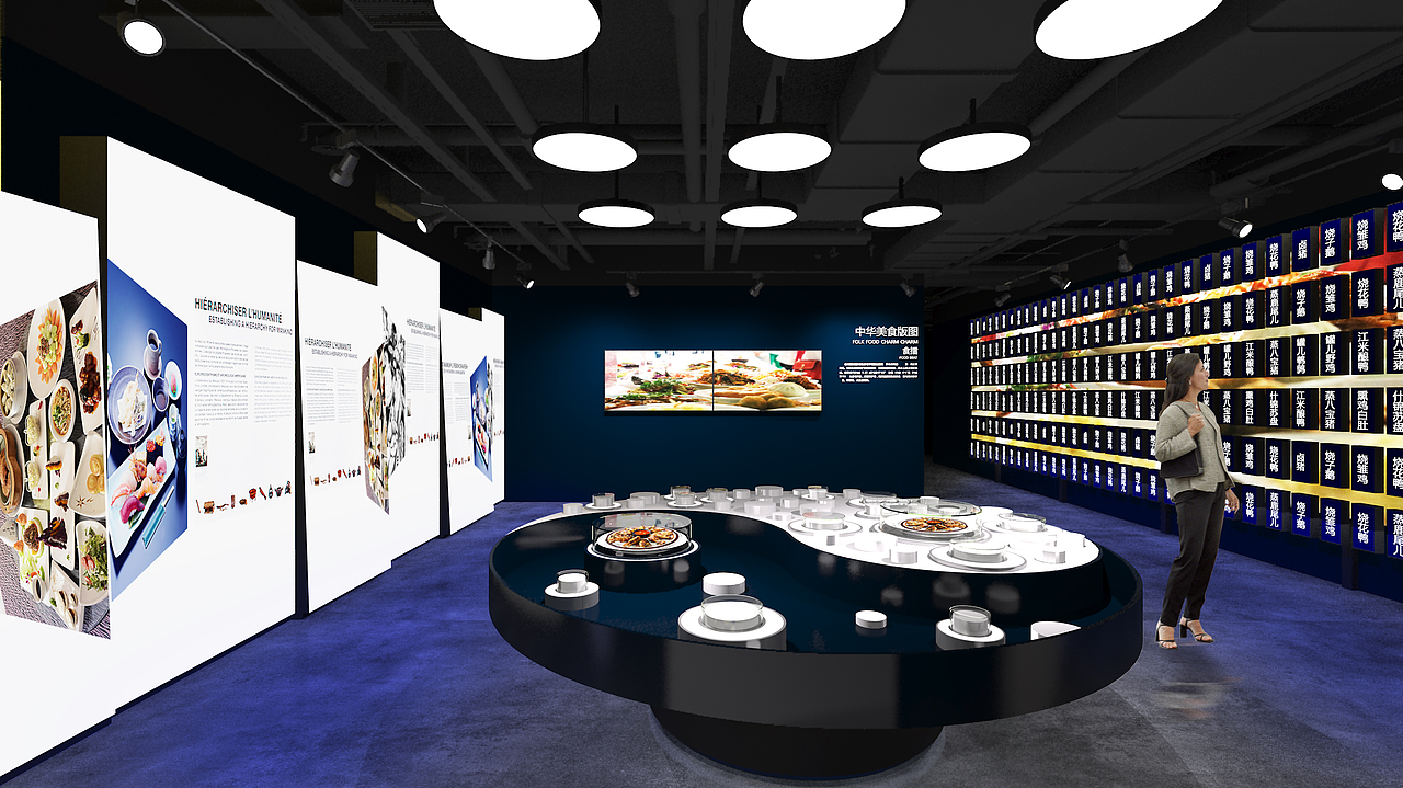 美食博物馆（图ZMjY0MjMyNTE2） - 展陈设计 - 站酷设计师展示设计效果图原创素材 - 站酷ZCOOL