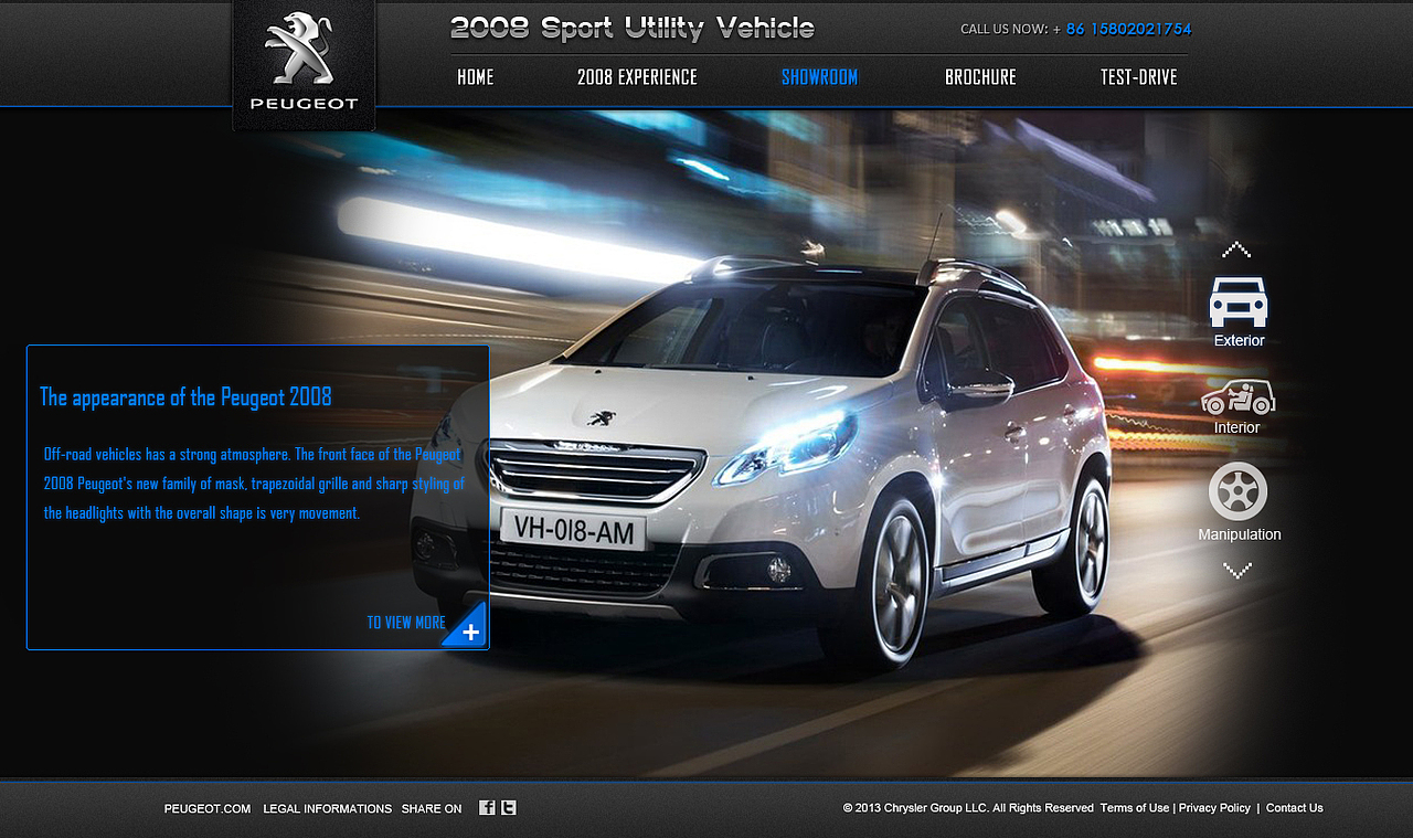 标致2008（图ZMTI2MjczMDg=） - 企业官网 - 站酷设计师SNK原创素材 - 站酷ZCOOL