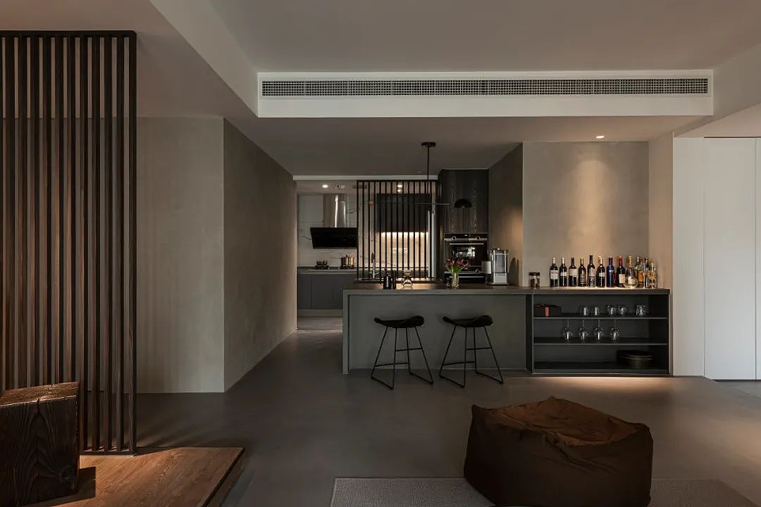 159㎡侘寂风,细腻光影太加分!