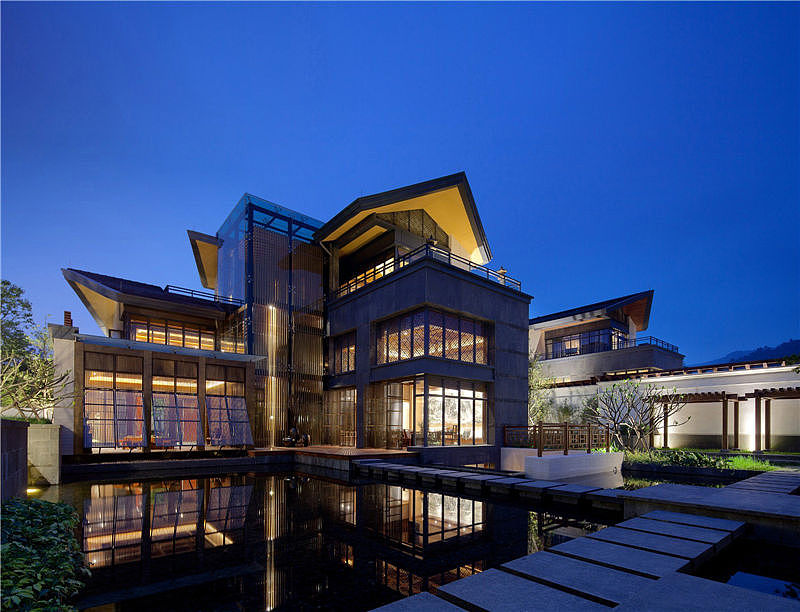 紫苑汤泉·原创茶馆设计（图ZMzAzMzg3NzMy） - 商业空间设计 - 站酷设计师中帮装饰原创素材 - 站酷ZCOOL