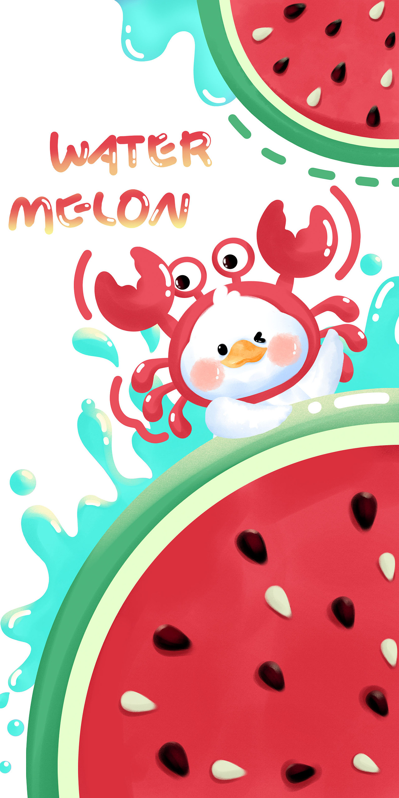 卡通插画潮玩新年手机壳文具手办礼盒 IP阳光可皮鸭 01（图ZMzIxODY5NjM2） - 新锐潮流插画 - 站酷设计师潮人轩原创原创素材 - 站酷ZCOOL