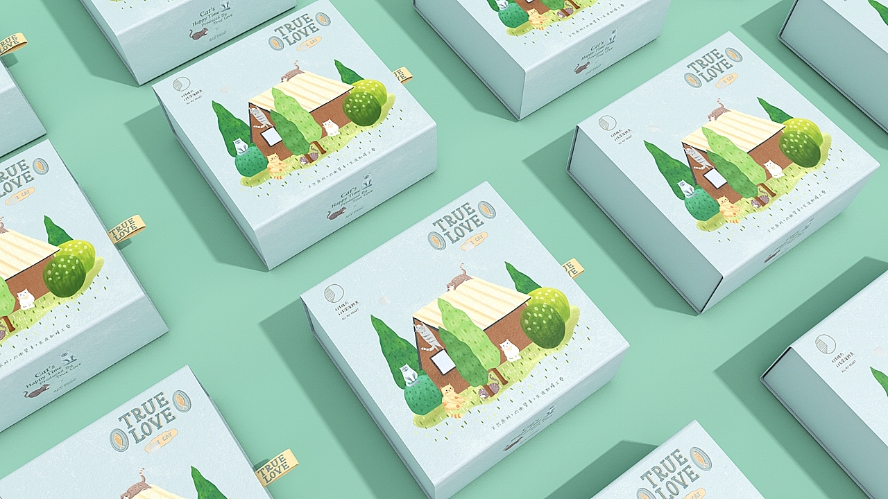 「 TRUE LOVE猫粮品牌」金质营养 · 承载全方位的呵护 ​​